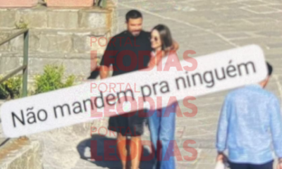 Sandy é flagrada abraçada com o namorado pela 1ª vez, em viagem pela Itália