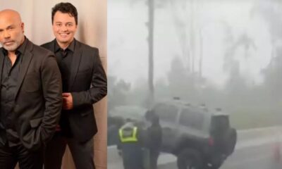 Sertanejo da dupla Rick e Renner sofre acidente em estrada