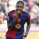 Show de Raphinha com tres gols do brasileiro Barcelona atropela