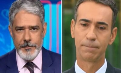 Suposta rixa entre William Bonner e Cesar Tralli e exposta