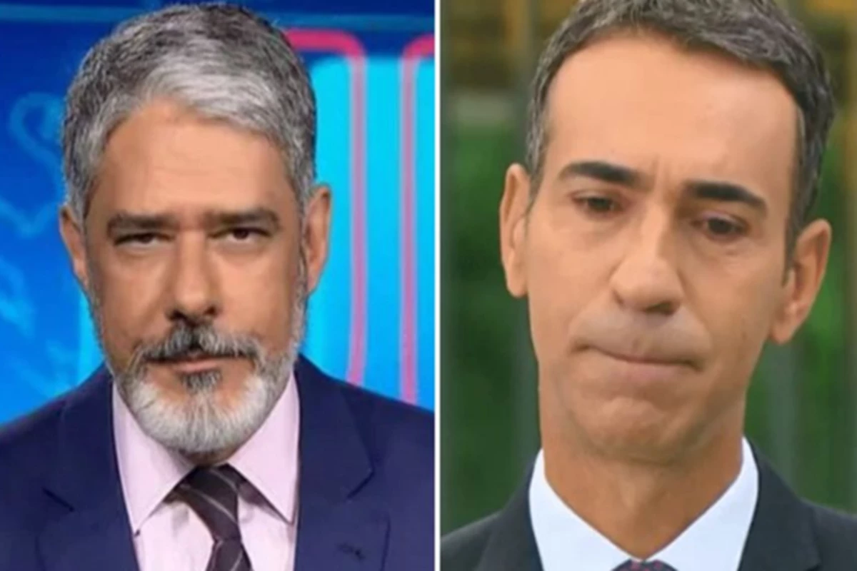 Suposta rixa entre William Bonner e César Tralli é exposta por colunista e coloca fogo nos corredores da Rede Globo 31 Suposta rixa entre William Bonner e Cesar Tralli e