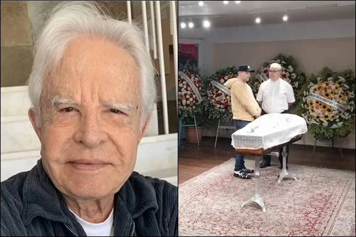 Velório de Cid Moreira é realizado em Petrópolis; filhos não devem comparecer 31 Velorio de Cid Moreira e realizado em Petropolis filhos nao
