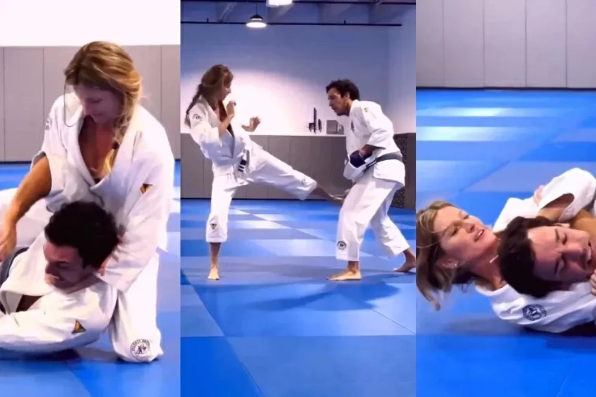 Video de Gisele Bundchen lutando com o namorado repercute apos