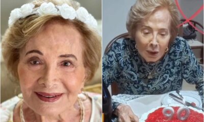 Viuva Gloria Menezes celebra a chegada dos 90 anos ao