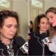 Viuva de Cid Moreira desabafa no velorio do marido e
