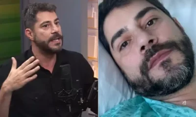 Vou ao banheiro 40 vezes no dia dispara Evaristo