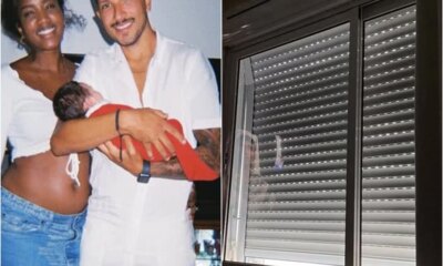 Yuri Lima surge em quarto apos nascimento da filha com