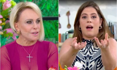 Ana Maria Braga interrompe Tati Machado e expoe erro em
