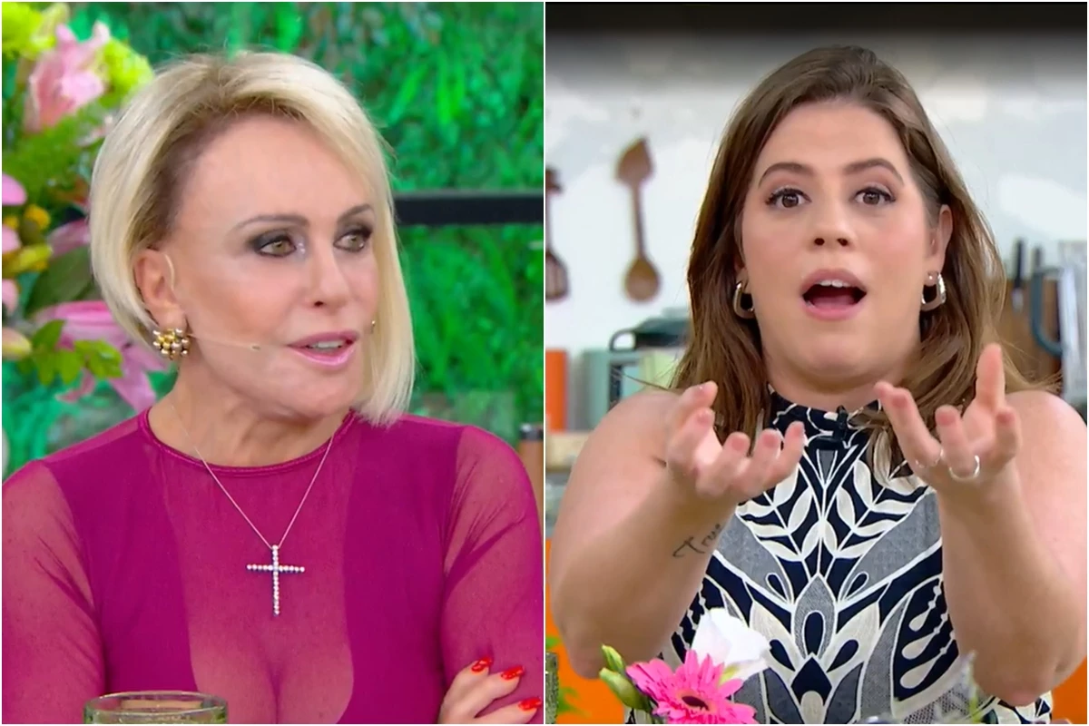 Ana Maria Braga interrompe Tati Machado e expõe erro em Mania de Você: ‘precisa avisar o pessoal da novela’ 31 Ana Maria Braga interrompe Tati Machado e expoe erro em