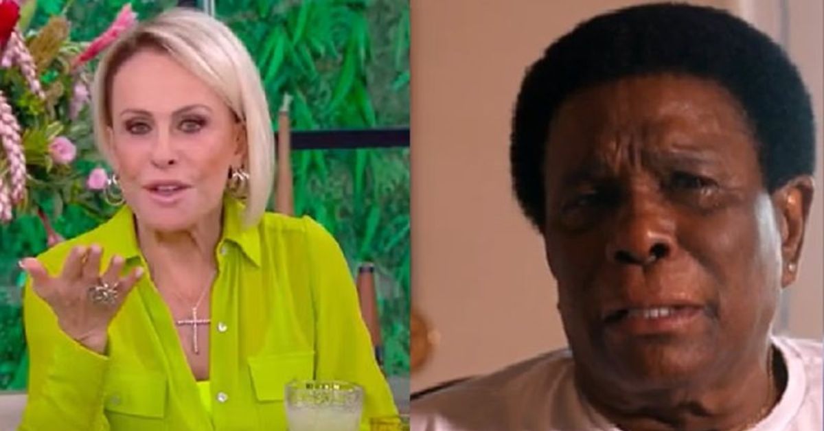 Ana Maria Braga usa momento ao vivo para confortar Neguinho