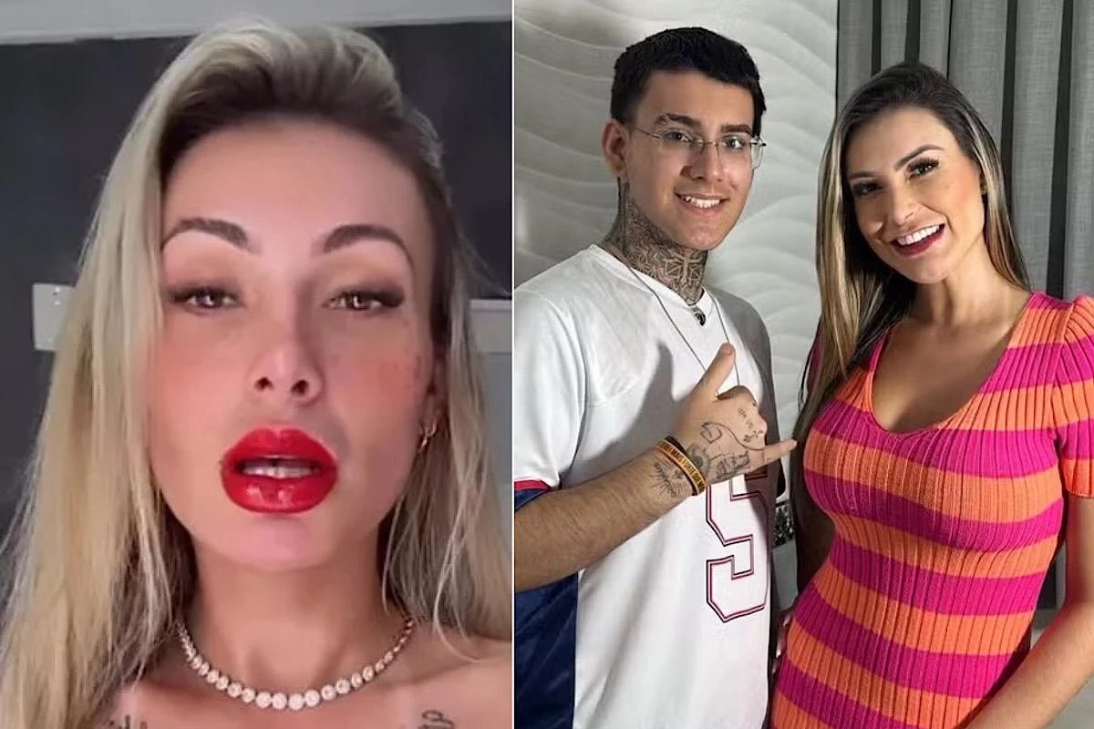 Andressa Urach anuncia filho em conteudo adulto e da o