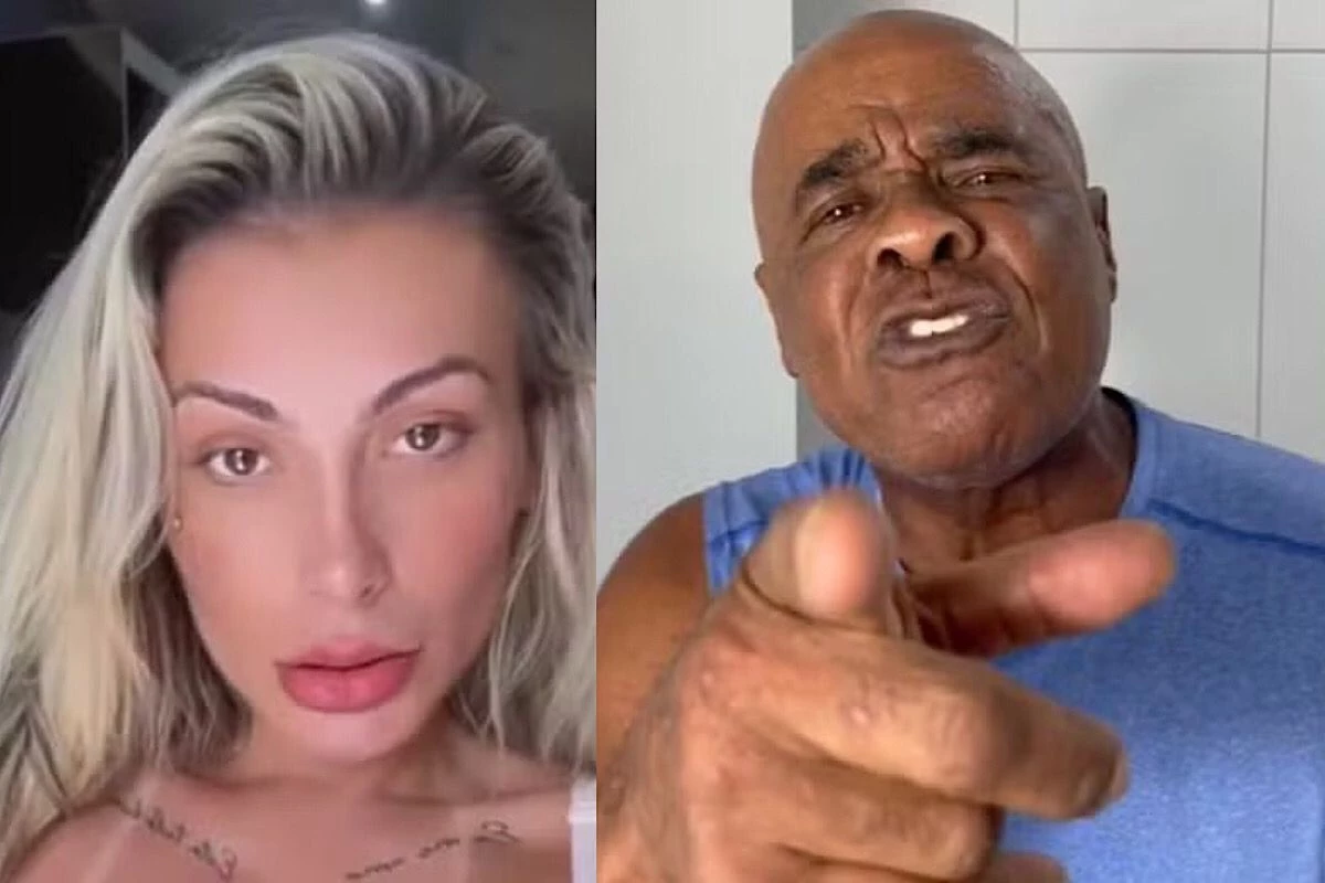 Andressa Urach debocha de Kid Bengala, dizendo que ‘a pipa do vovô não sobe mais’, e é humilhada por ele 31 Andressa Urach debocha de Kid Bengala dizendo que ‘a pipa