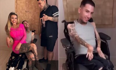 Andressa Urach diz que realizou sonho apos gravar com cadeirante