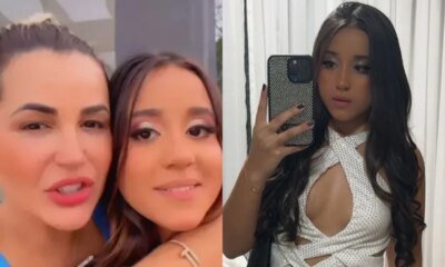 Aos 16 anos sobrinha de Deolane Bezerra coloca silicone e
