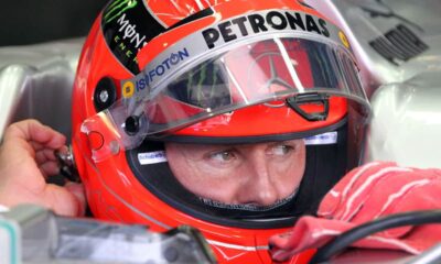 Apos 11 anos Schumacher quebra o silencio e reaparece em