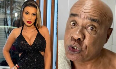 Apos contato com Kid Bengala ser exposto na internet Andressa