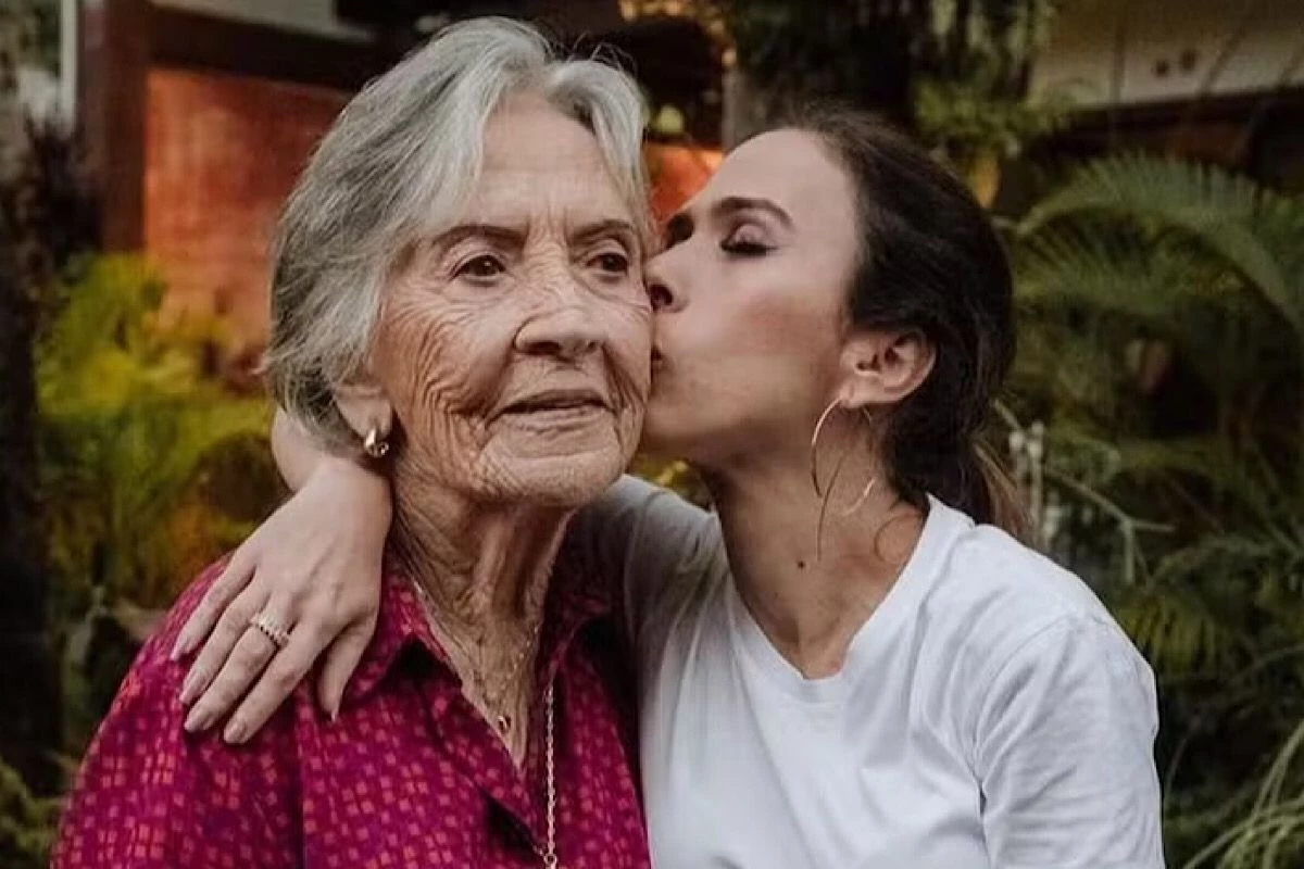 Após episódio grave de pneumonia, chega notícia sobre a avó de Tatá Werneck, aos 89 anos 31 Apos episodio grave de pneumonia chega noticia sobre a avo