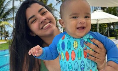 Ary Mirelle se revolta com ataques a aparencia do filho