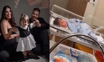 Ator realiza parto do filho no carro a caminho da
