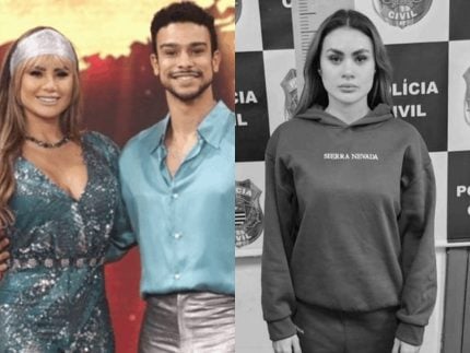 Bailarina presa já foi demitida da Dança dos Famosos a pedido de Sérgio Malheiros 31 Bailarina presa ja foi demitida da Danca dos Famosos a