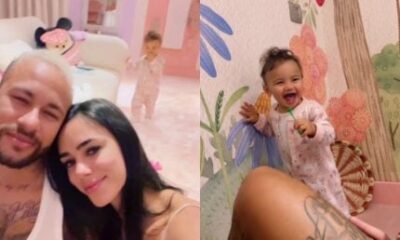 Biancardi compartilha como ela e Neymar lidam com energia de Mavie às 5 da manhã