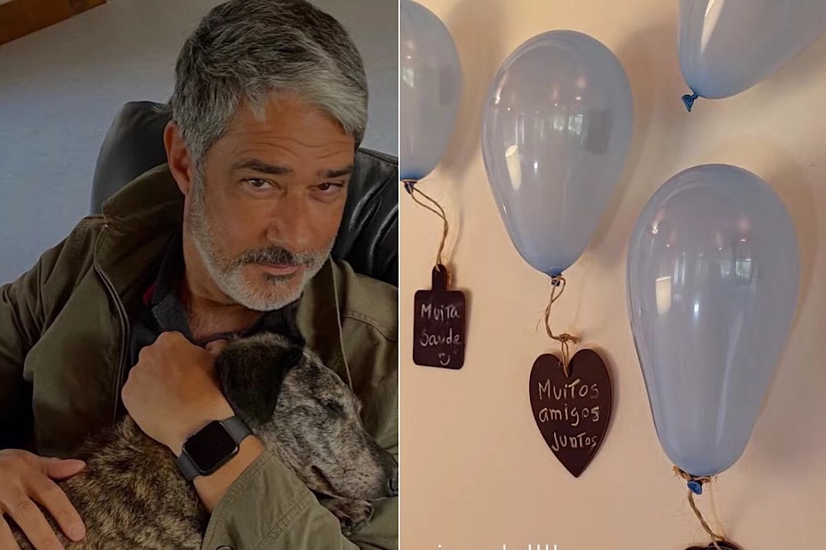 Bonner faz 61 anos e recebe homenagens da esposa e