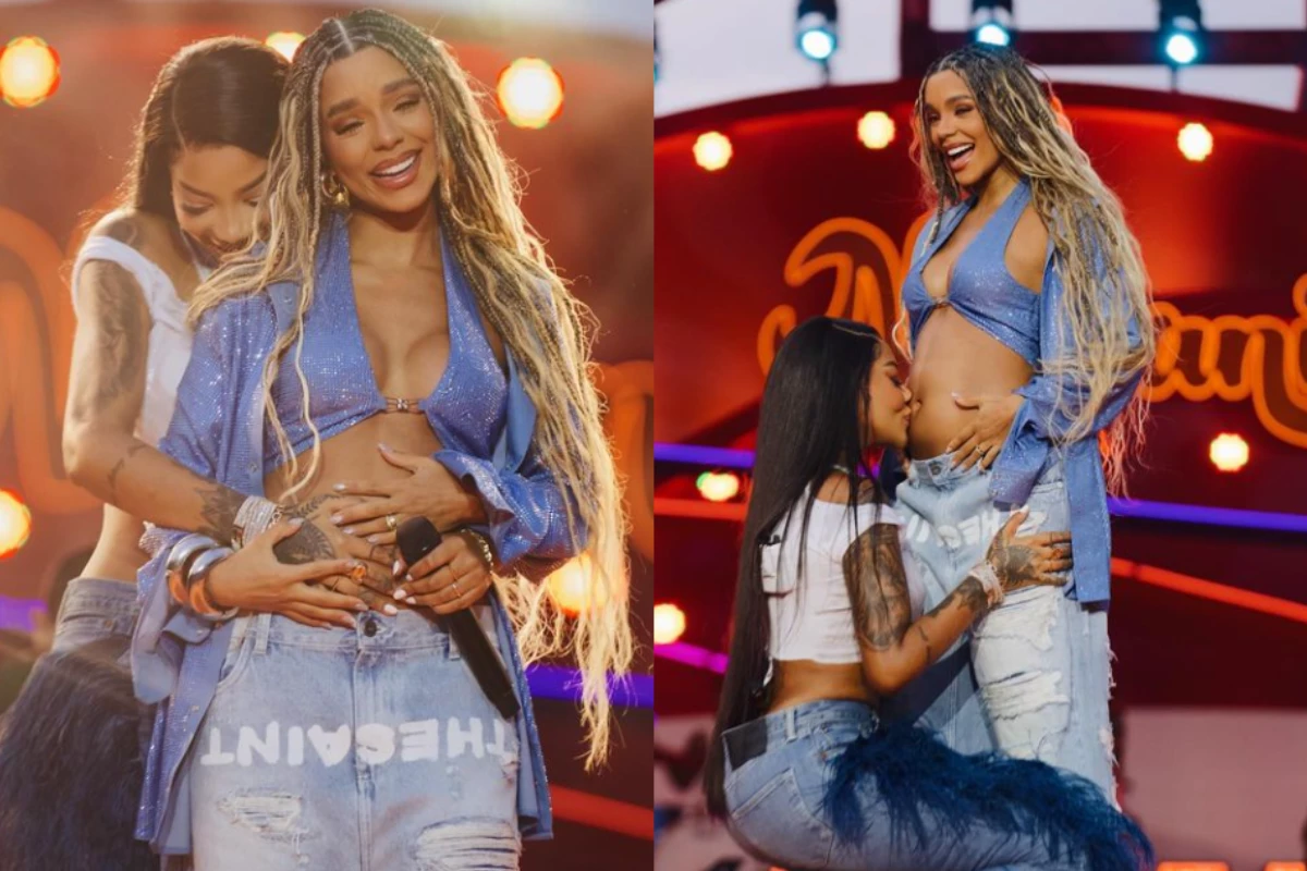 Brunna Gonçalves contou que escondeu a gravidez de Ludmilla: ‘Falava que tinha que esperar um mês’ 31 Brunna Goncalves contou que escondeu a gravidez de Ludmilla ‘Falava