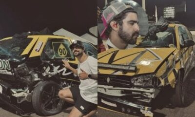 Caio Castro relata acidente em corrida e celebra estreia na Cascavel de Ouro