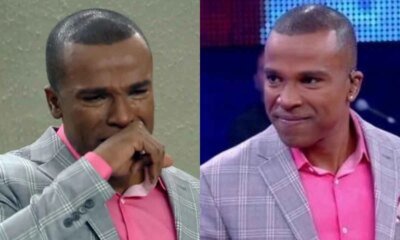 Cantor Alexandre Pires em luto noticia do falecimento aos 72