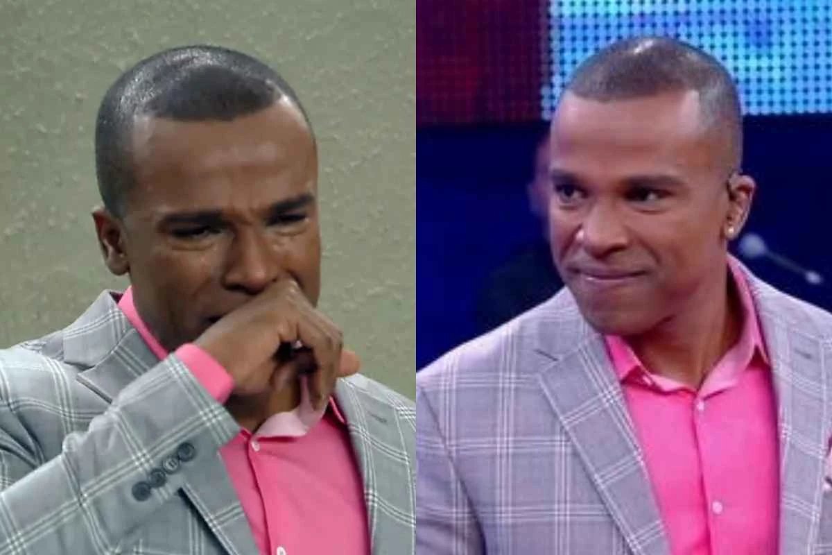 Cantor Alexandre Pires em luto noticia do falecimento aos 72