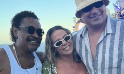 Carla Perez aparece ao lado de Compadre Washington e suposta