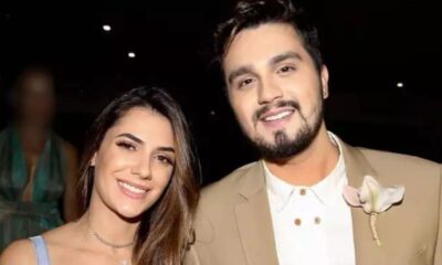 Casados Jade Magalhaes e Luan Santana oficializam a relacao e