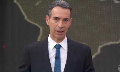 Cesar Tralli abre o JH e da triste noticia que