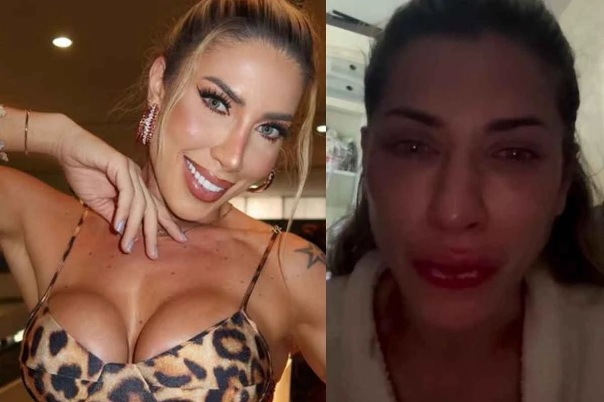 Chorando e desesperada Ana Paula Minerato surge em live apos