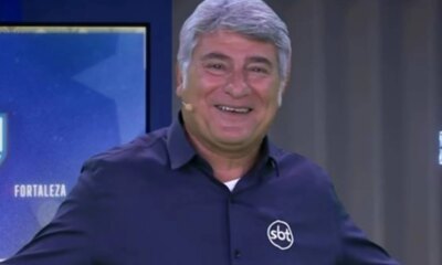 Cleber Machado da adeus ao SBT e nao narra final