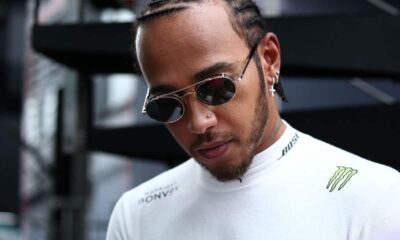 Com a bandeira do Brasil Hamilton faz homenagem emocionante a