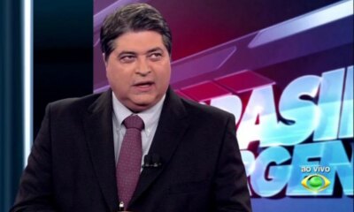 Datena deixa a Band apos 20 anos de casa jornalista