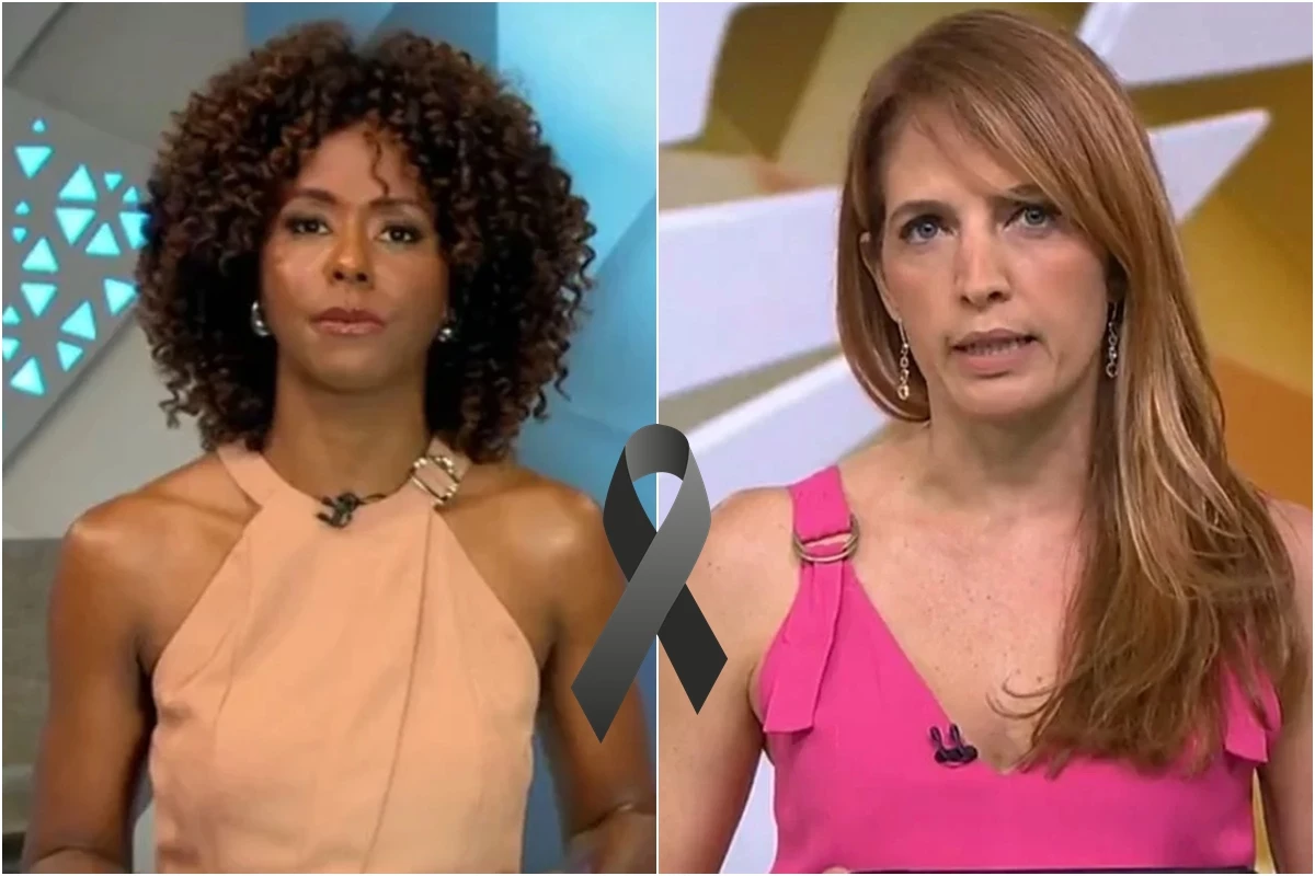 Domingo de luto: Maju e Poliana dão pior notícia aos brasileiros ao vivo na Globo 33 Domingo de luto Maju e Poliana dao pior noticia aos