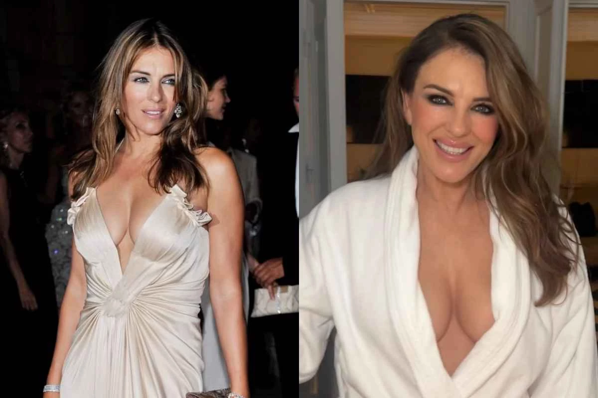 Eleita a mulher mais sexy do mundo aos 59 anos, atriz Elizabeth Hurley chama atenção com vídeo preparativo 31 Eleita a mulher mais sexy do mundo aos 59 anos
