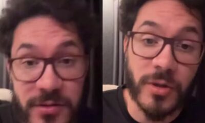 Eliezer se emociona com reacao da filha mais velha em