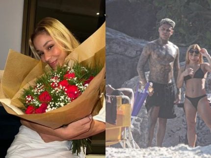 Em meio a rumores de affair com MC Cabelinho, Flávia Saraiva ganha flores 31 Em meio a rumores de affair com MC Cabelinho, Flávia Saraiva ganha flores