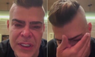 Em tom de despedida filho de Vanusa surge em prantos