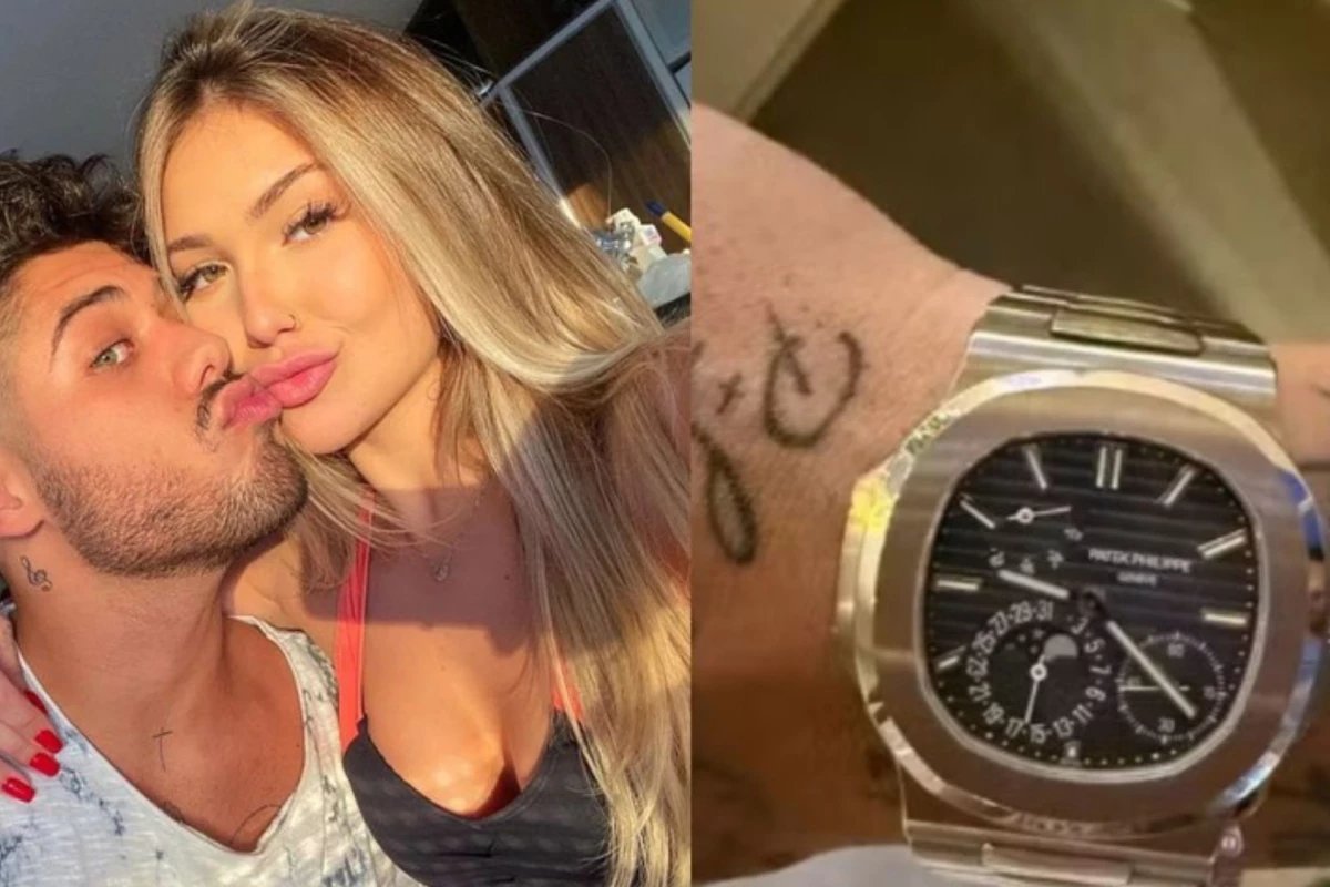 Esse e o valor do relogio que Virginia Fonseca deu