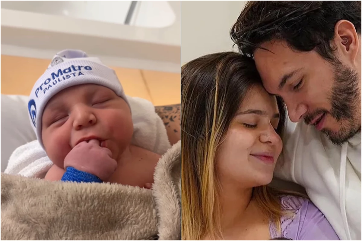 Este é o número de seguidores que Ravi, filho de Viih Tube e Eliezer, tem no Instagram com dois dias de vida 33 Este e o numero de seguidores que Ravi filho de