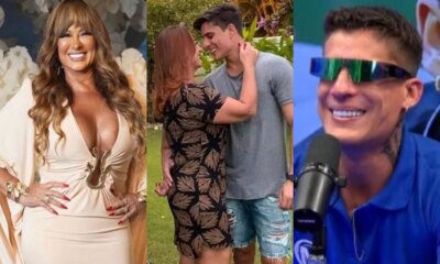 Ex Fazenda Tiago Ramos expoe intimidade com a mae de Neymar