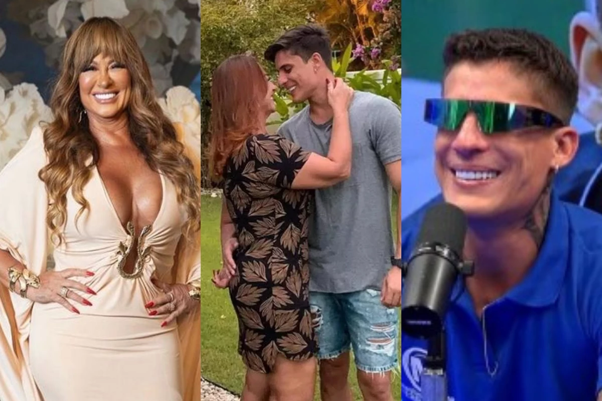 Ex Fazenda Tiago Ramos expoe intimidade com a mae de Neymar