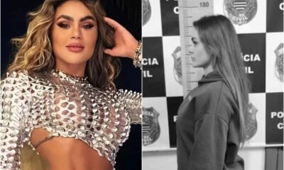 Ex bailarina de Faustao e presa policia investiga suposto envolvimento com
