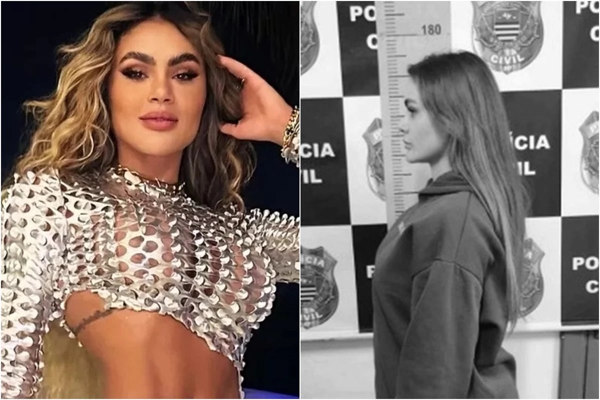 Ex bailarina de Faustao e presa policia investiga suposto envolvimento com
