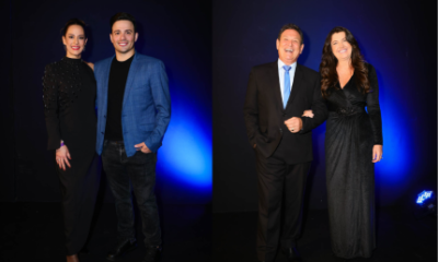 Famosos marcam presença em gravação de especial de Natal com Gusttavo Lima