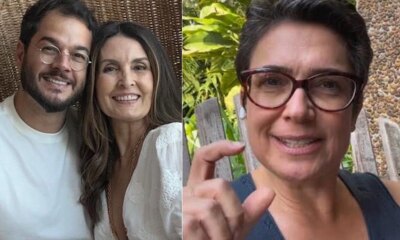 Fatima Bernardes comemora 7 anos de namoro com Tulio Gadelha